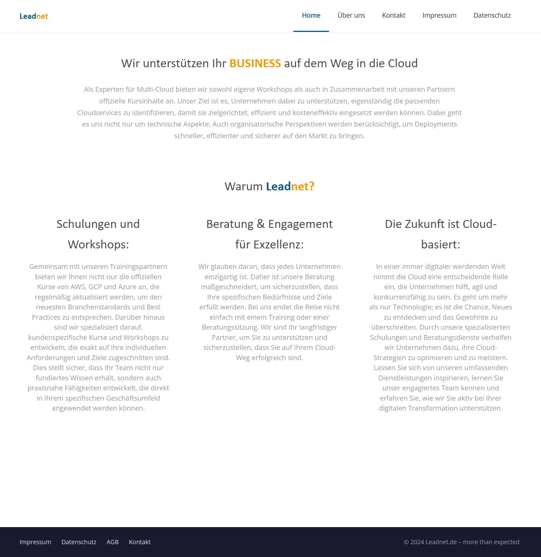 Version 1: Erste statische HTML-Seite